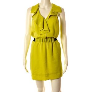 Rachel Roy bright yellow dress racerback